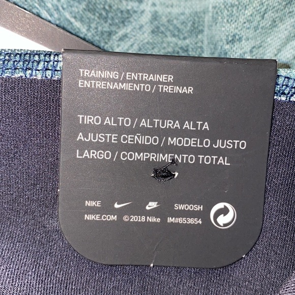 NWT Nike Power Pocket Hyper Tight Fit Training Leggings Small - Picture 5 of 6